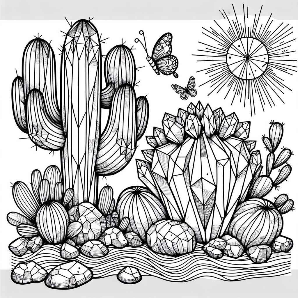 Кристальный кактус