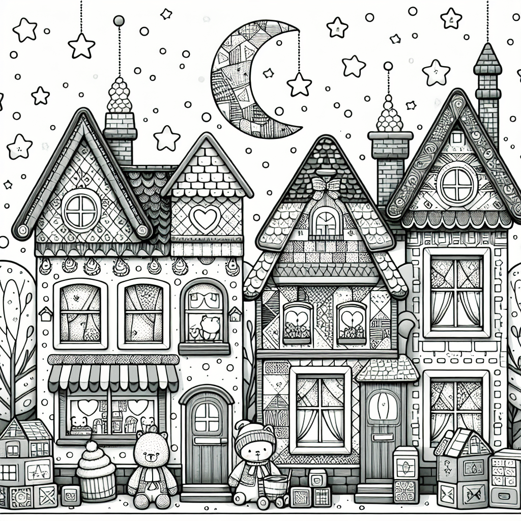 Город игрушек спит