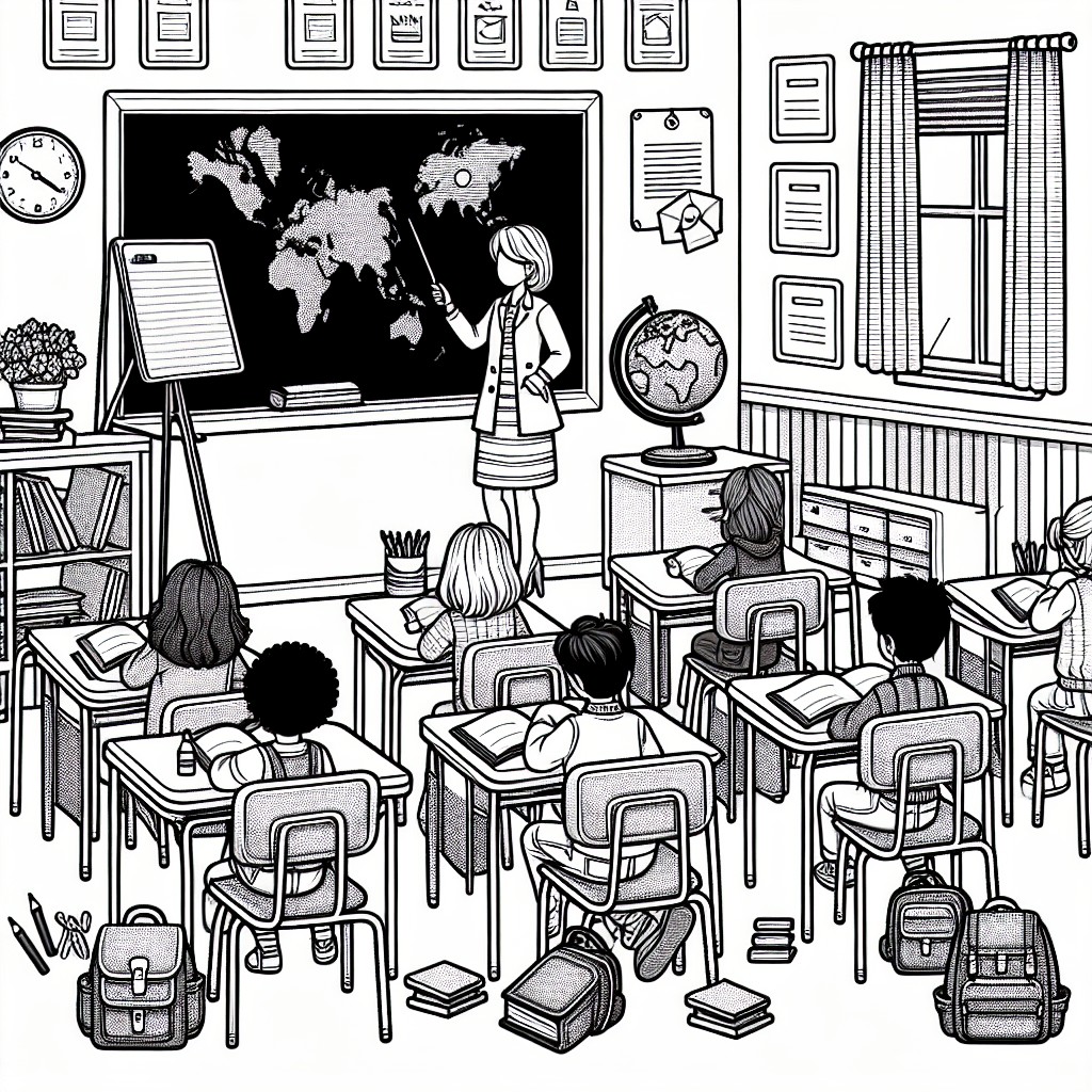 В школьном классе