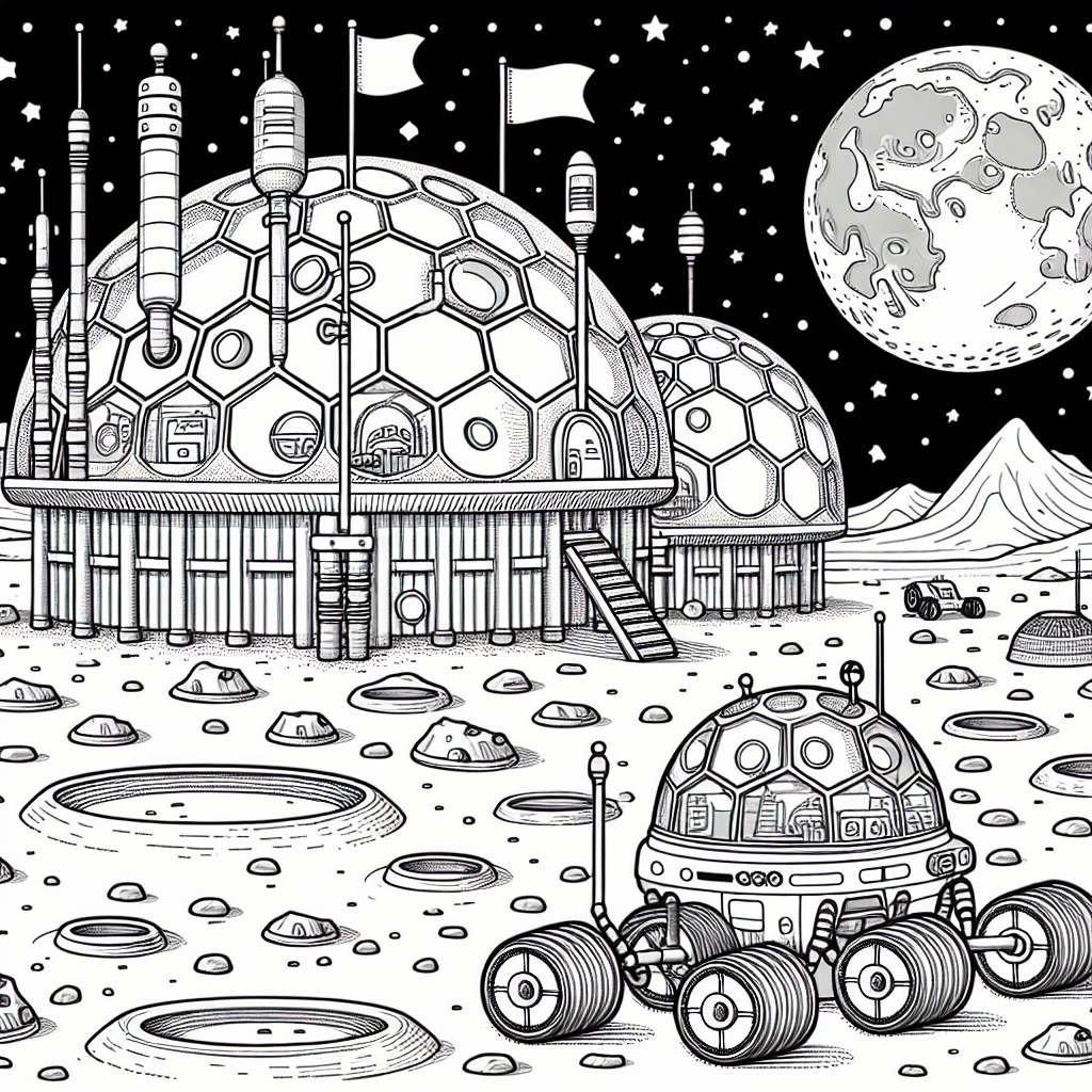 Лунный поселок