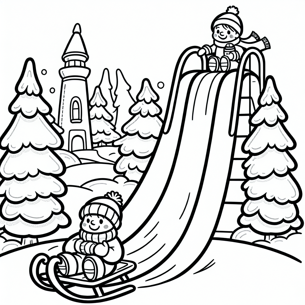 Снежная горка