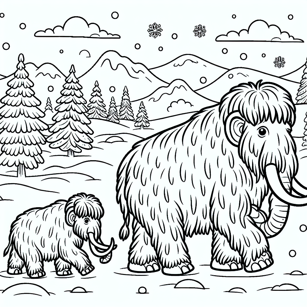 Стадо мамонтов