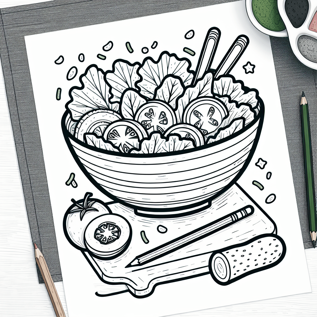 Большой овощной салат