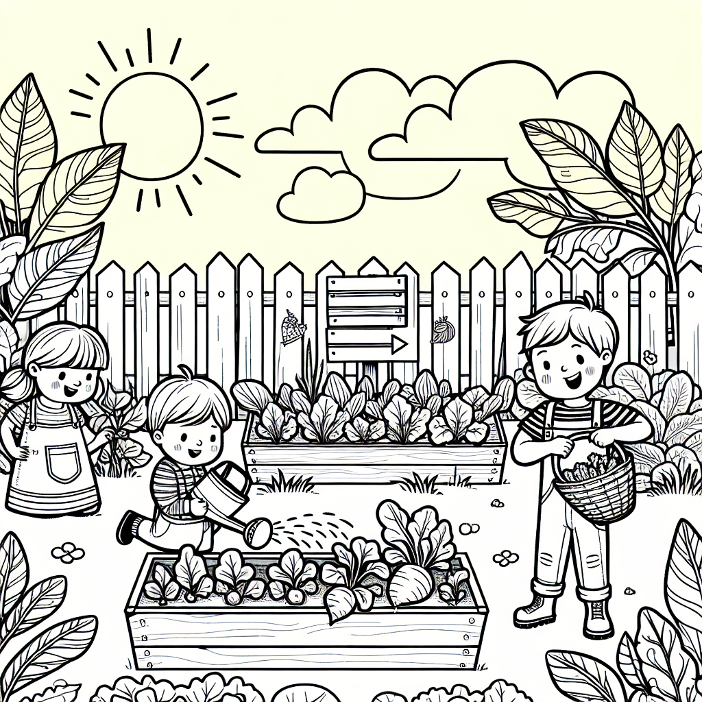 Школьный огород