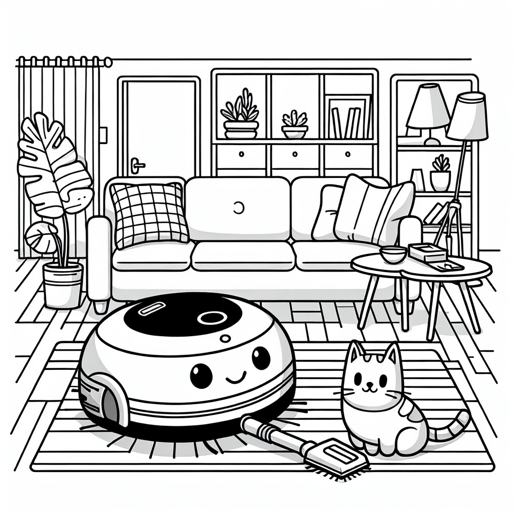 Робот-пылесос на миссии