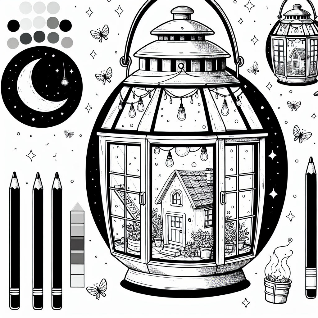 Домик в фонарике